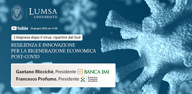 Resilienza e innovazione per la rigenerazione economica post-Covid