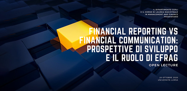 Financial Reporting vs Financial Communication: prospettive di sviluppo e il ruolo di EFRAG