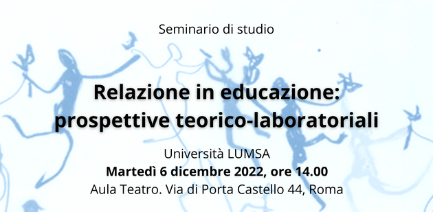 Relazione in educazione: prospettive teorico-laboratoriali 