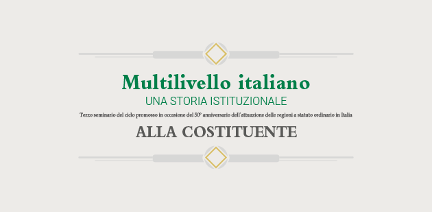 Multilivello italiano - Alla Costituente