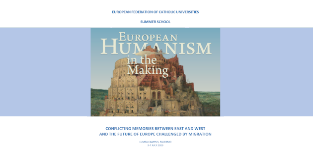 European Humanism in the Making 2023, a Palermo la Summer School della FUCE
