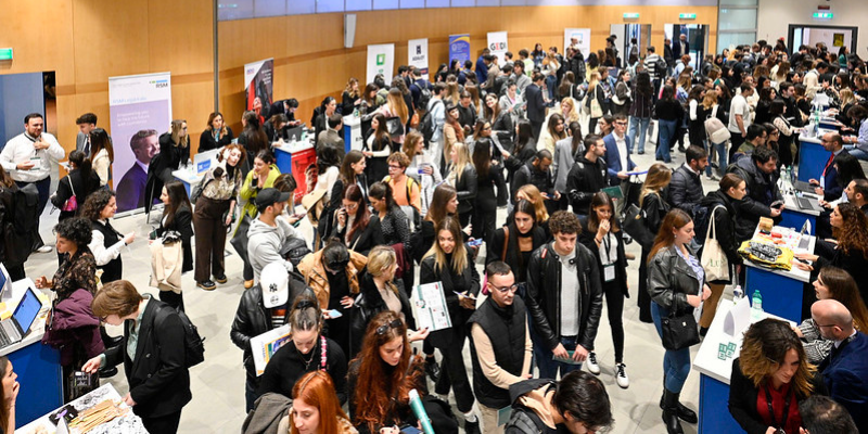 Studenti in occasione del Career Day