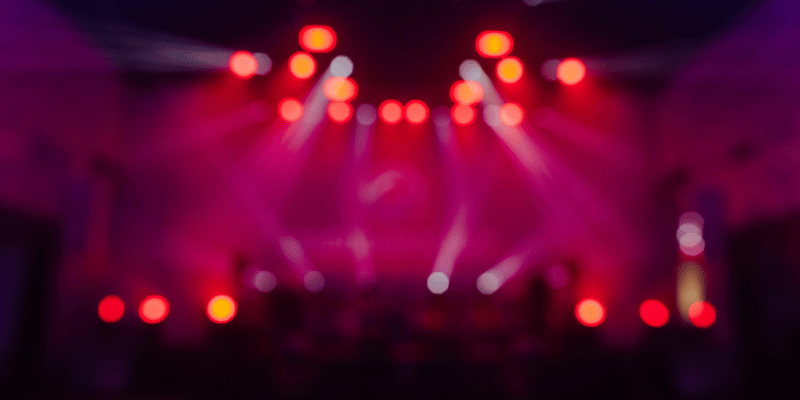 Luci su palco