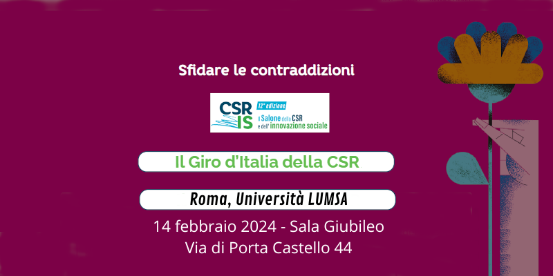 Salone CSR 2024 al via con la tappa di Roma LUMSA 