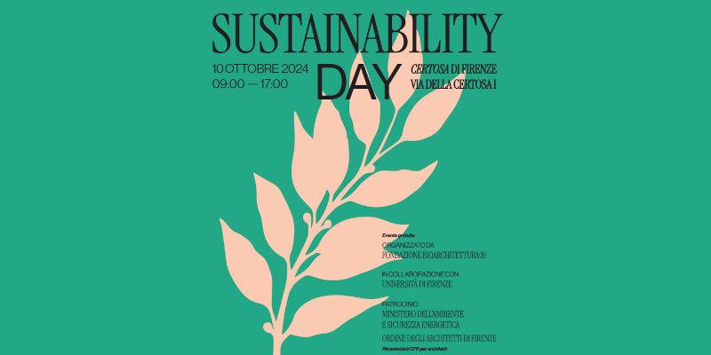 A Firenze, il 10 ottobre, il Sustainability Day