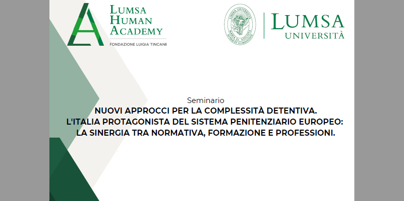 seminario "Nuovi approcci per la complessità detentiva"