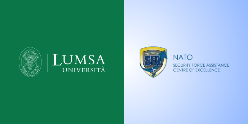Firma accordo LUMSA - NATO SFA COE