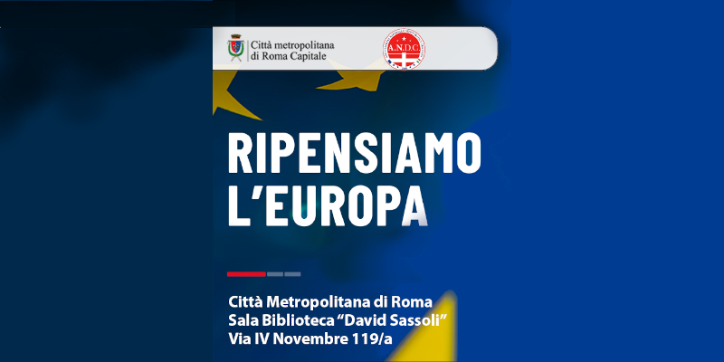 Incontro "Ripensiamo l'Europa" - 24 ottobre 2025
