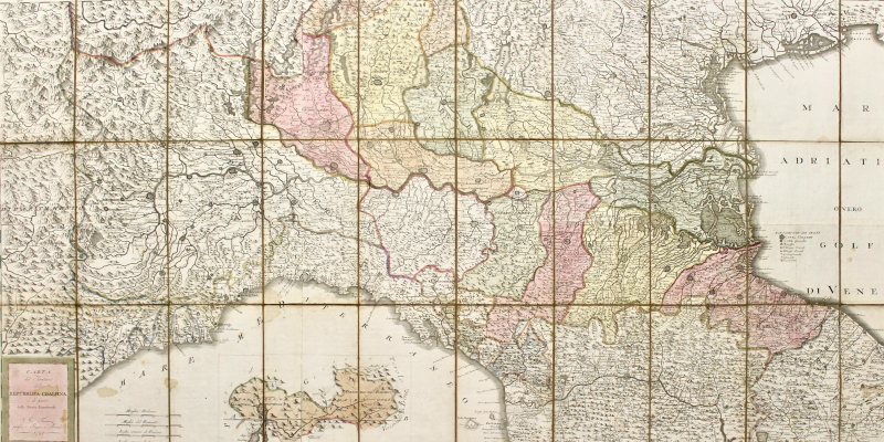 Carta dell'Italia Cisalpina