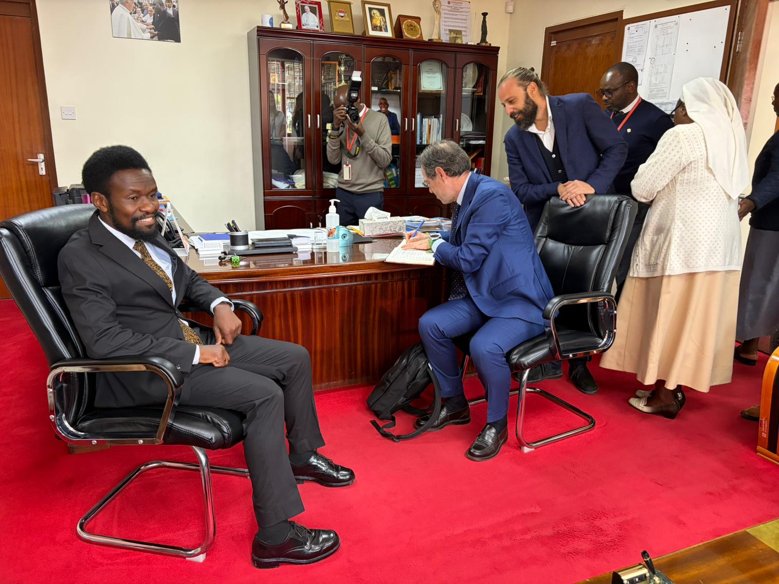 prof. Damian M. Maingi (CUEA) and prof. Gennaro Iasevoli (LUMSA) - 2