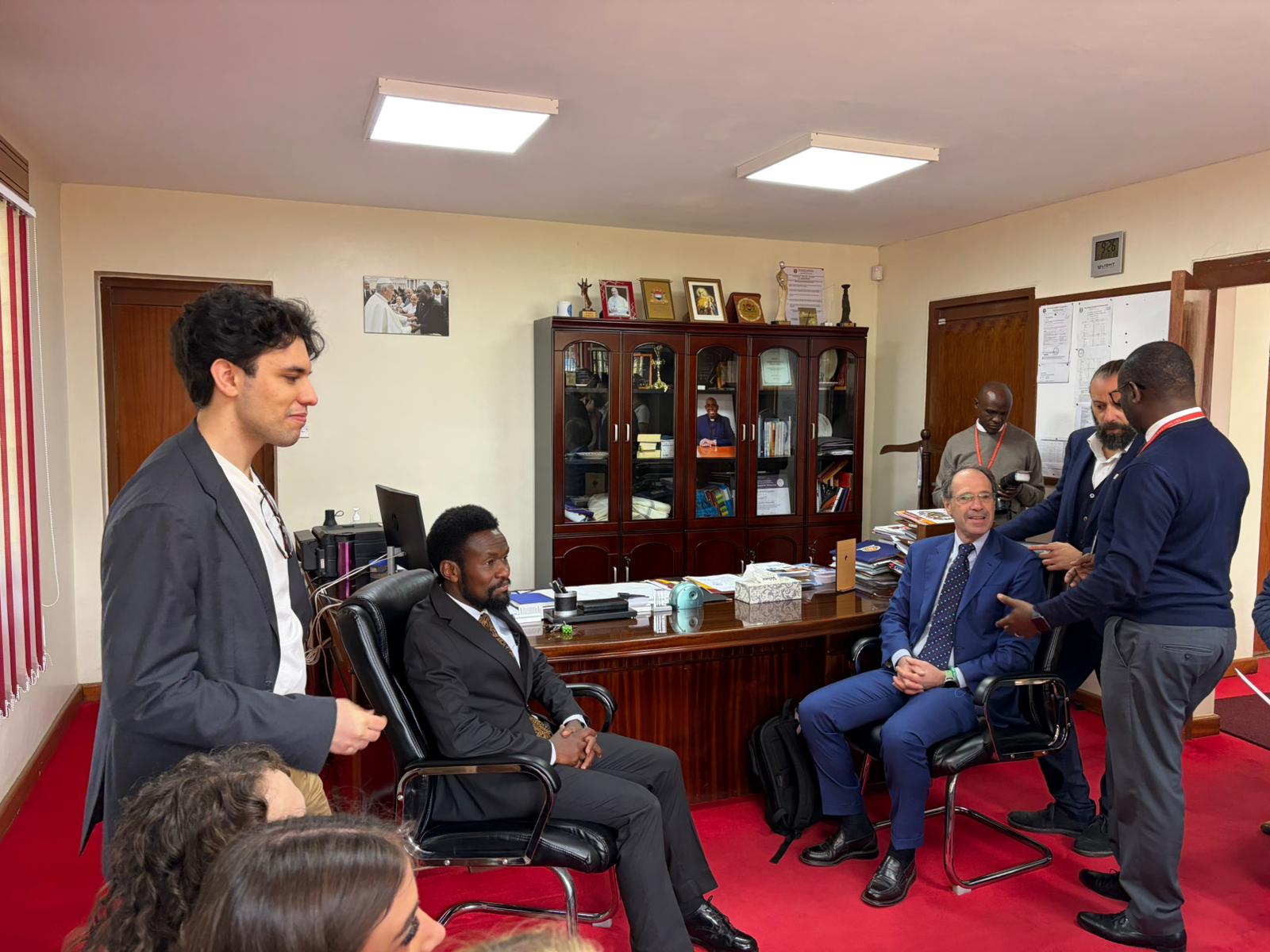 prof. Damian M. Maingi (CUEA) and prof. Gennaro Iasevoli (LUMSA) - 3