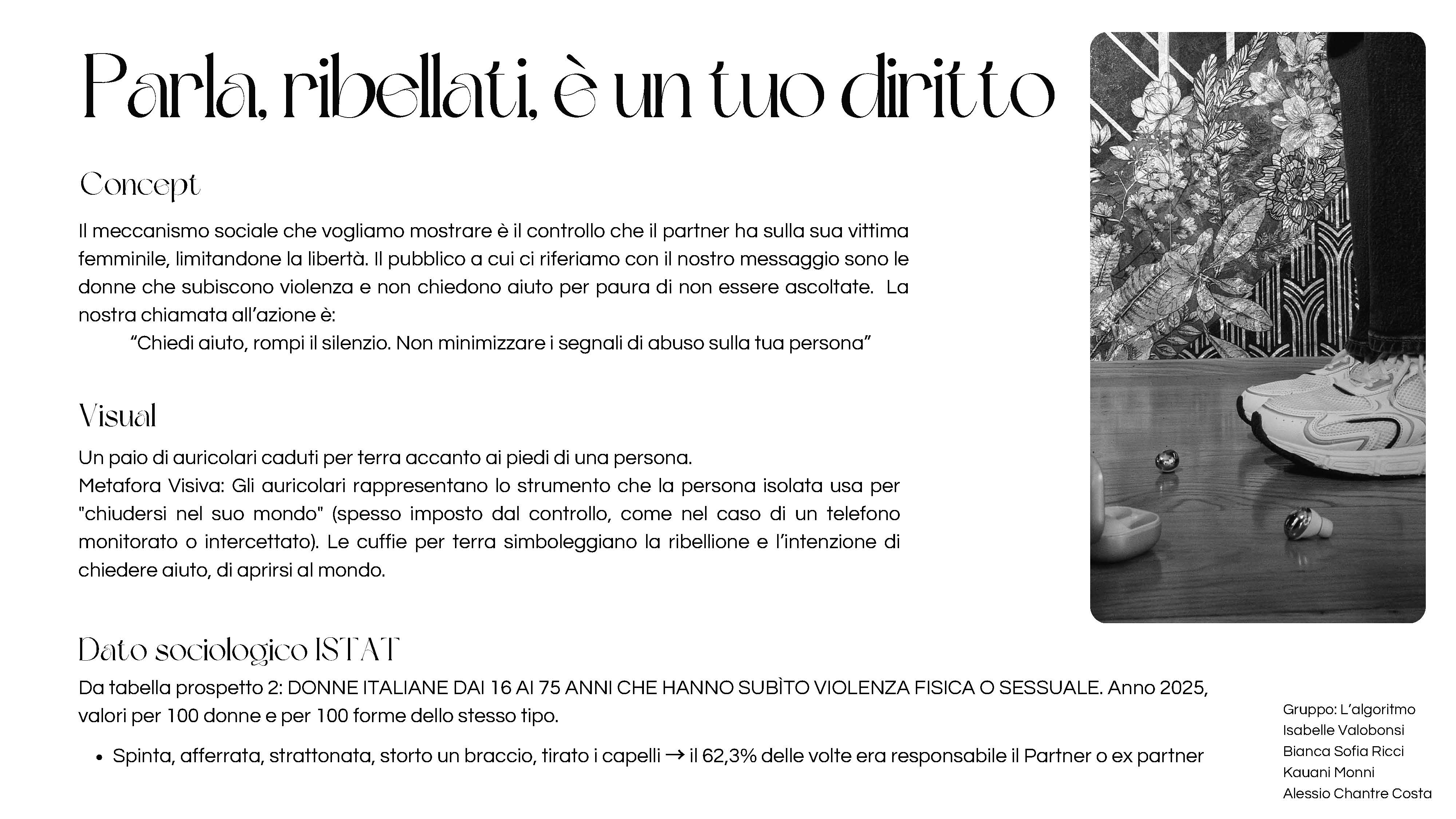 7 - Parla ribellati è un tuo diritto