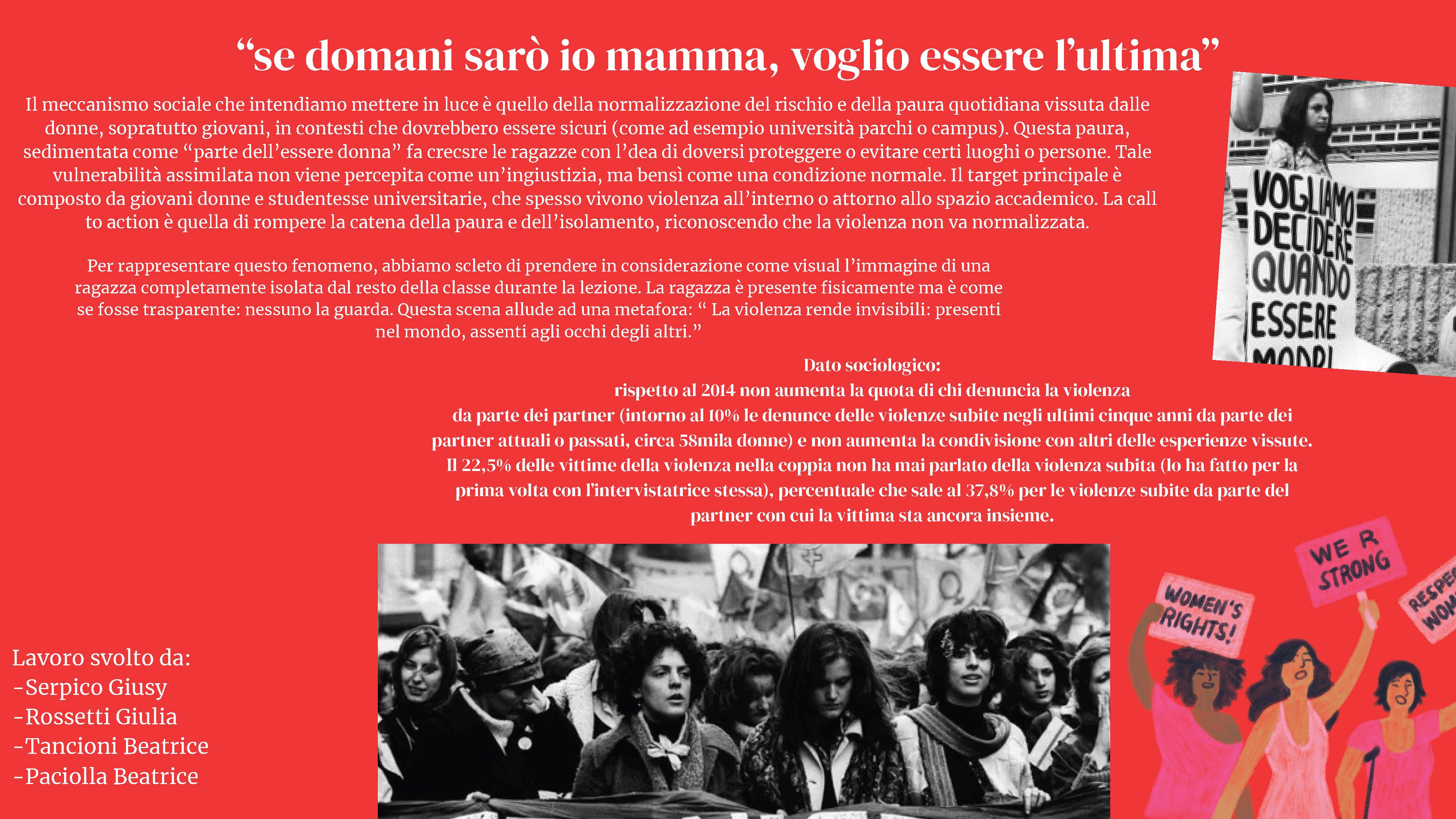 9 - Se domani sarò io mamma, voglio essere l’ultima