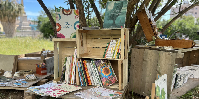 libri nel verde