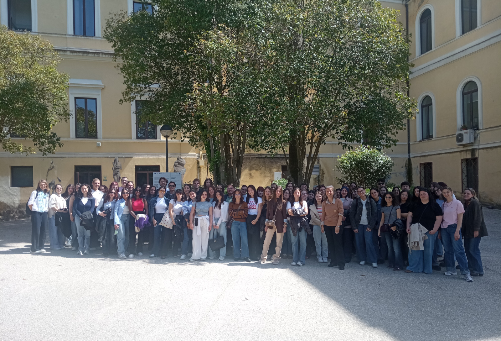 Gli studenti LUMSA in foto di gruppo