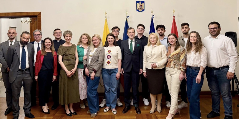 Foto all'Ambasciata di Romania presso la santa sede e SMOM