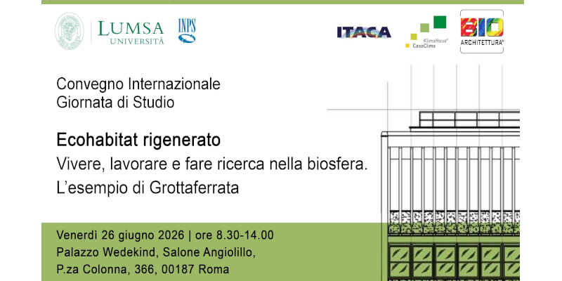 Convegno "Ecohabitat rigenerato"