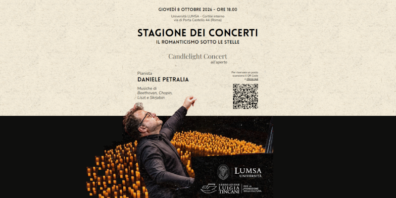 Il romanticismo sotto le stelle, concerto di Daniele Petralia