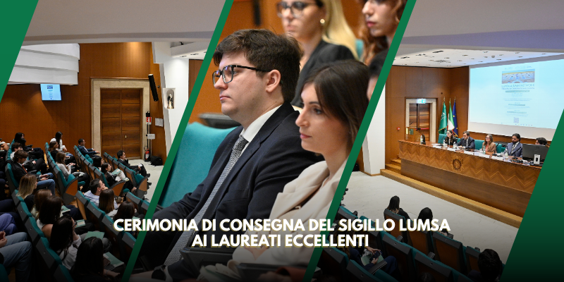 Consegna del sigillo LUMSA ai migliori laureati