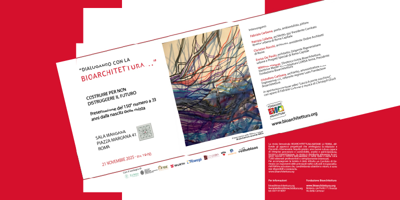 Immagine della Rivista "Dialogando con la bioarchitettura"