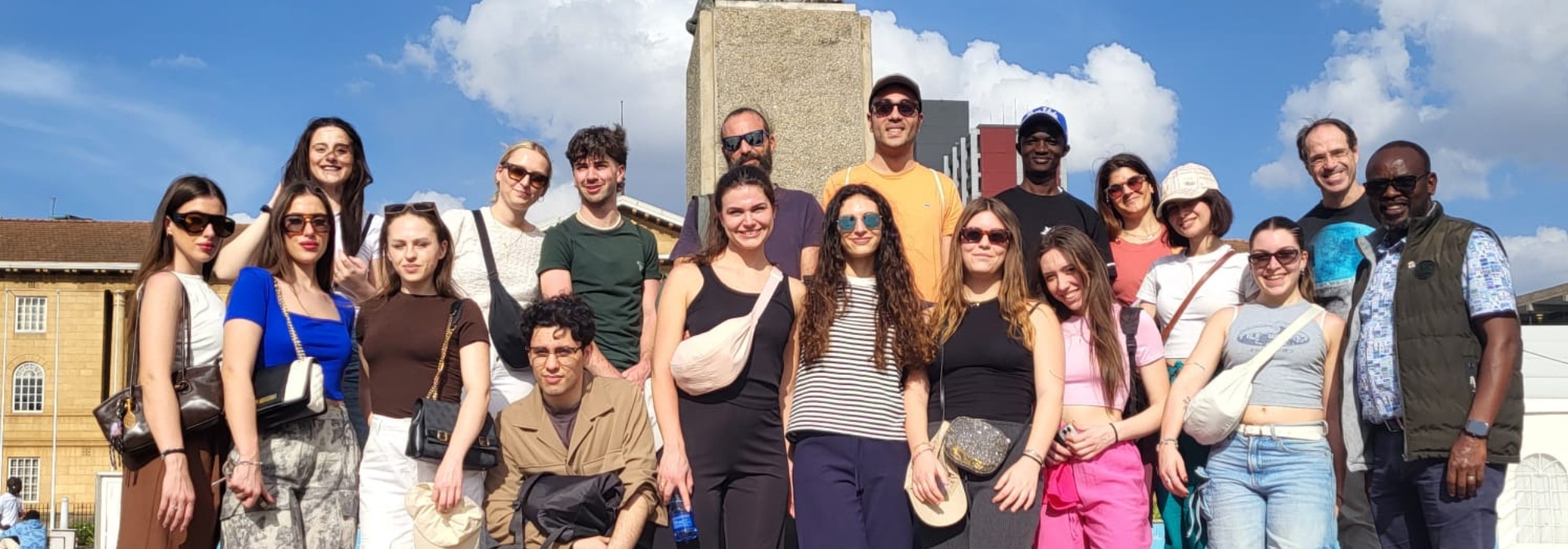 Studenti e docenti LUMSA durante la Winter School a Nairobi