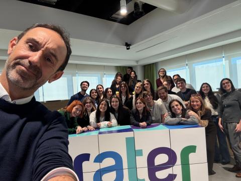 presentazione di project work in Fater su Infasil