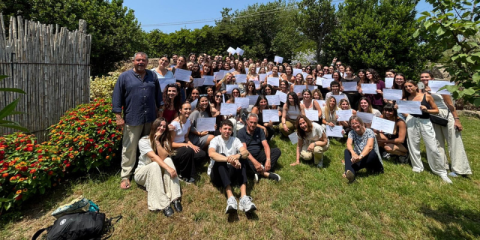 Studenti a Ventotene