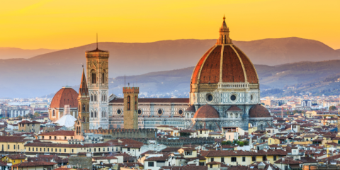 Firenze al tramonto