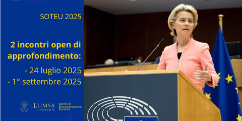 CDE: 2 incontri preparatori al SOTEU 2025