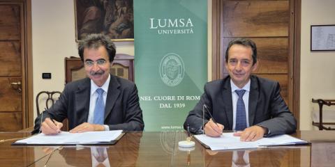 Firma intesa LUMSA-PRAP Lazio-Abruzzo-Molise