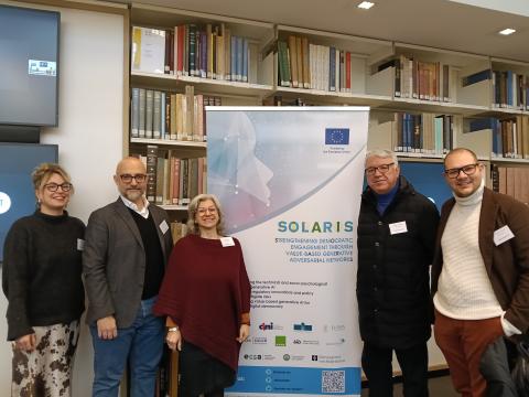 Ricercatori LUMSA al meeting finale del progetto SOLARIS