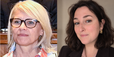 Le professoresse Caterina Fiorilli e Ilaria Buonomo