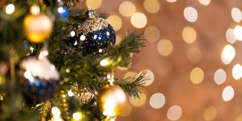 foto di un albero di Natale