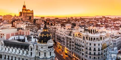 Certificazione di lingua spagnola con il CLIC con la foto di Madrid