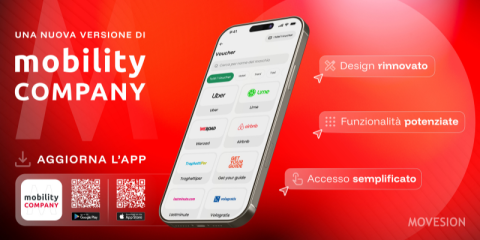 L'applicazione per la mobilità sostenibile Mobility Company si aggiorna